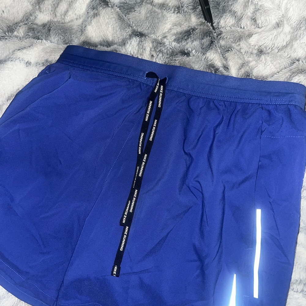 Men's Blue running shorts